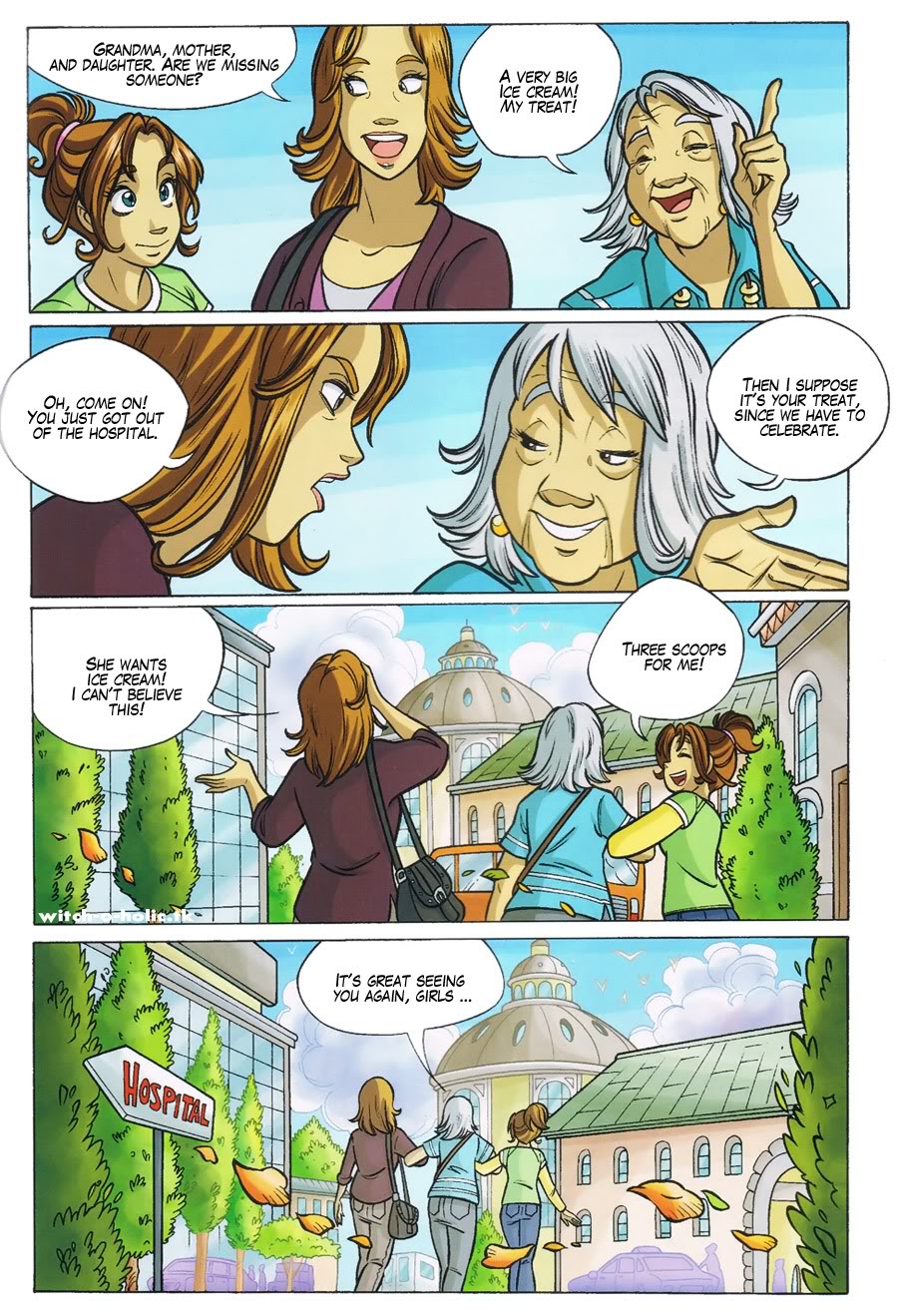 Read online W.i.t.c.h. comic -  Issue #110 - 17