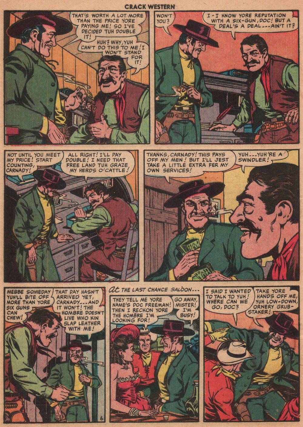Read online Crack Western comic -  Issue #73 - 9