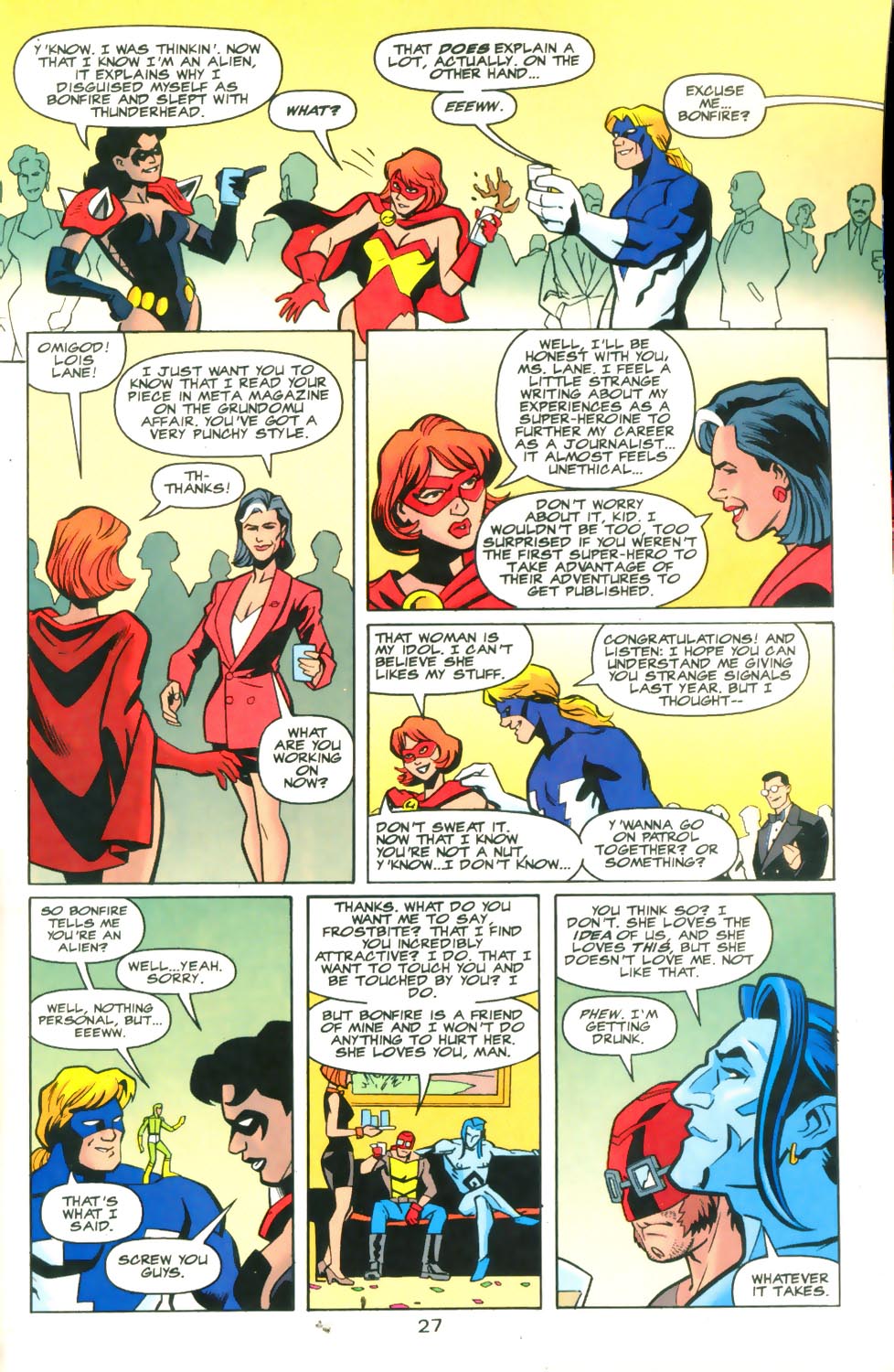 Read online Young Heroes in Love comic -  Issue #17 - 29