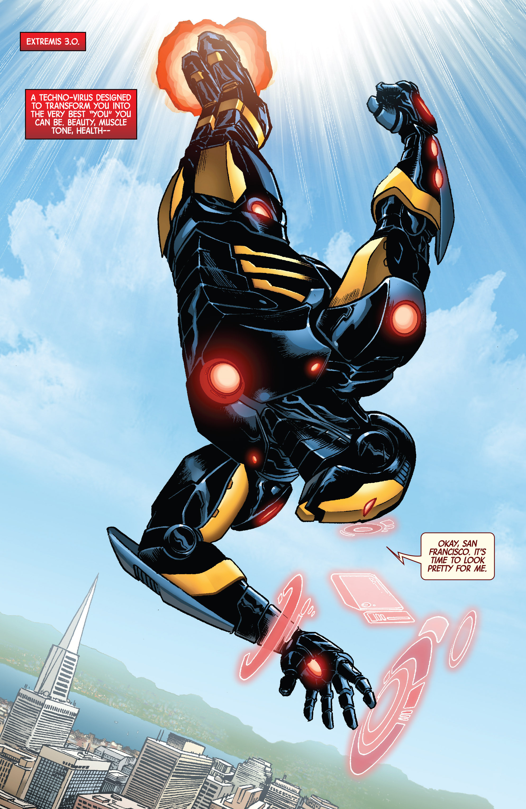 Read online Superior Iron Man comic Issue 1