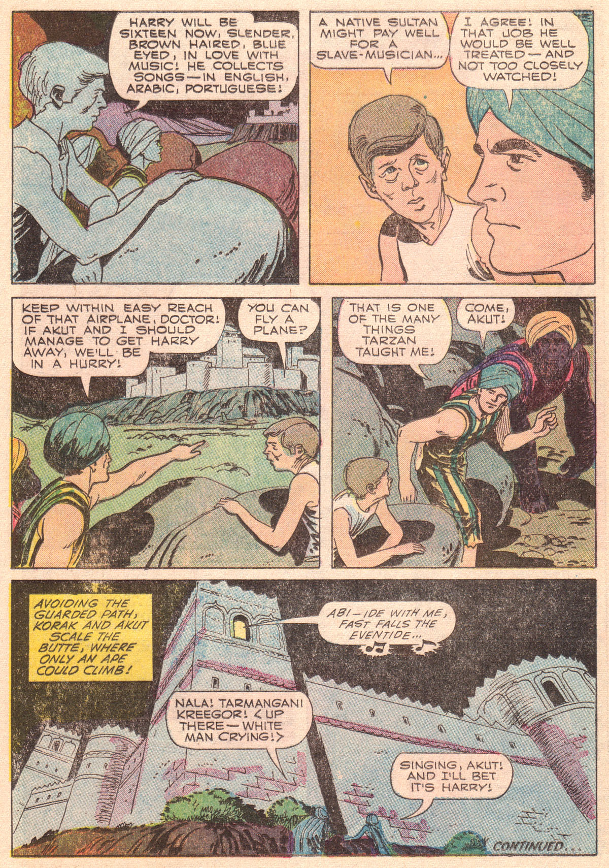 Read online Korak, Son of Tarzan (1964) comic -  Issue #35 - 16