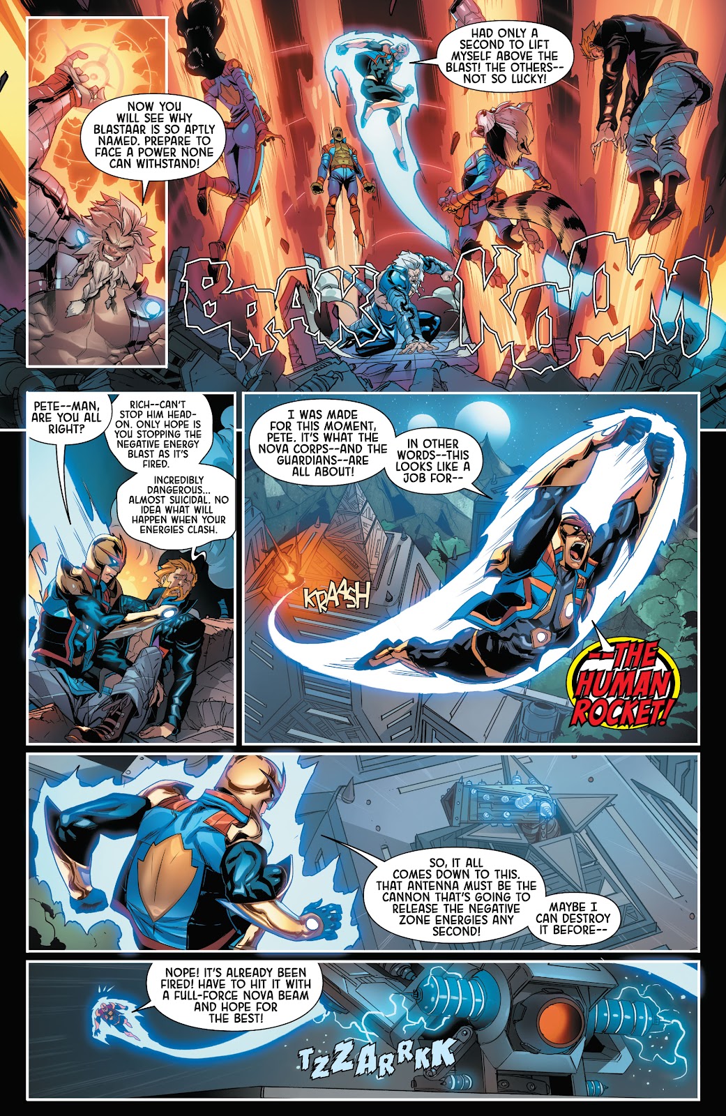 Guardians Of The Galaxy: Bane Of Blastaar issue 1 - Page 16