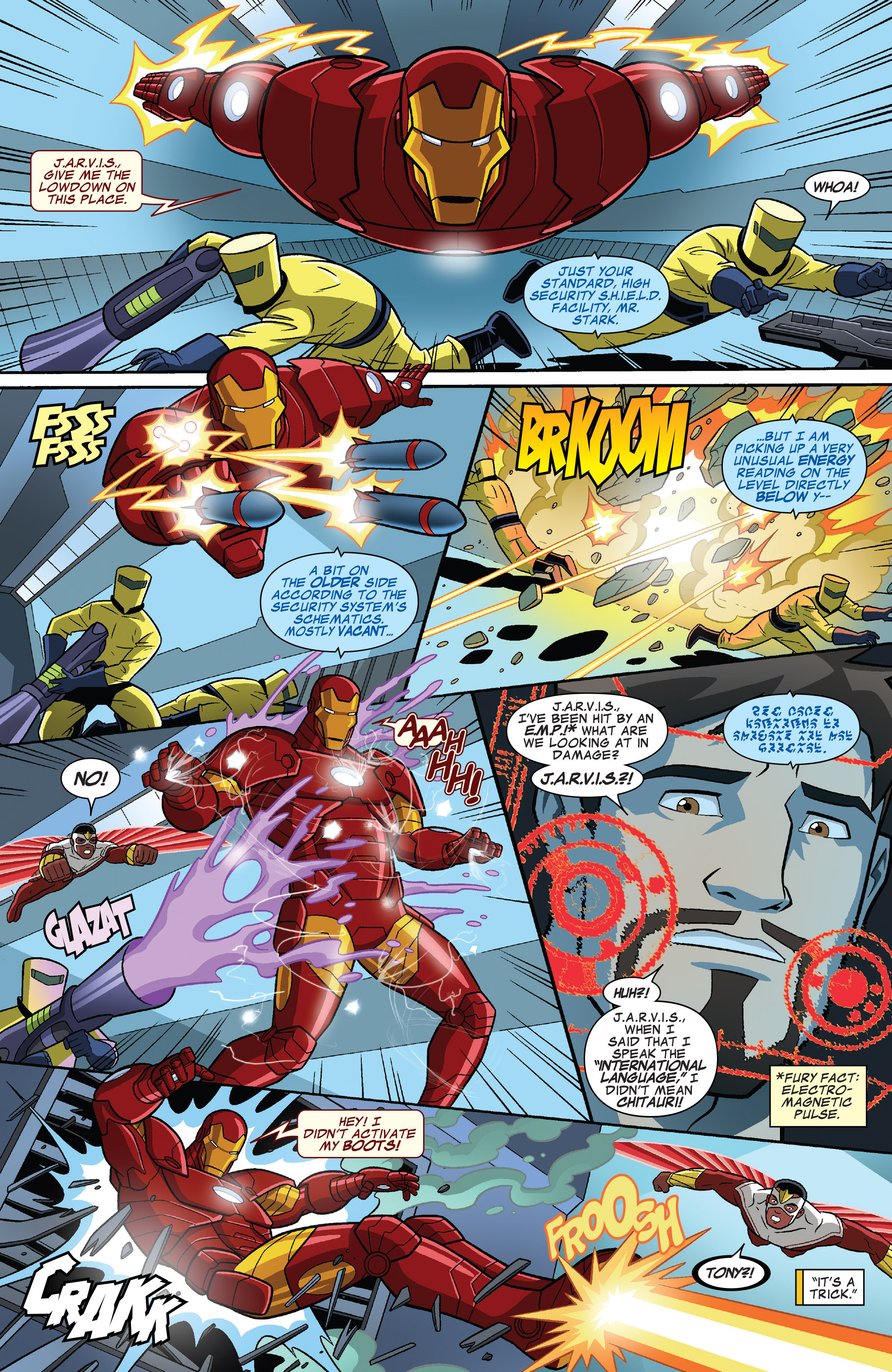 Read online Avengers Vs comic -  Issue #4 - 5