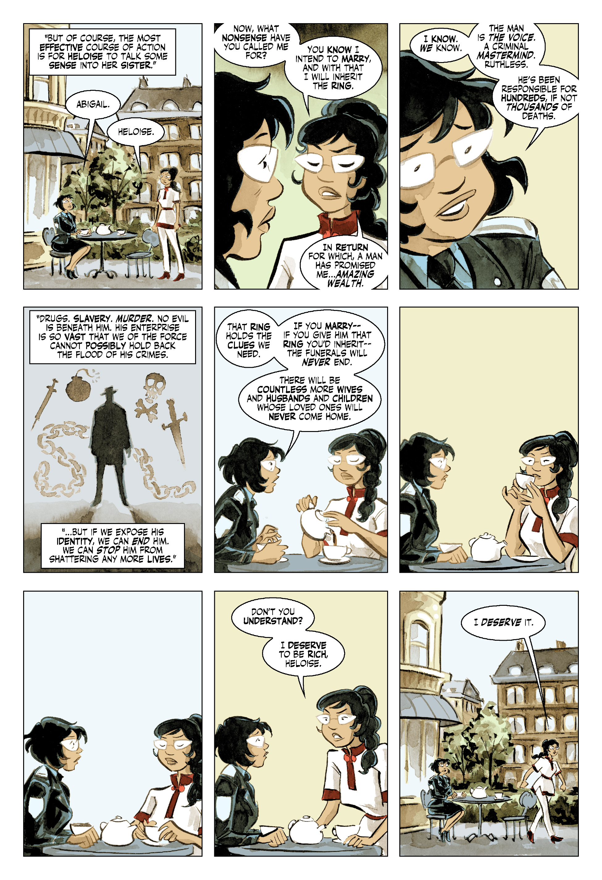 Read online Bandette (2012) comic -  Issue #20 - 12