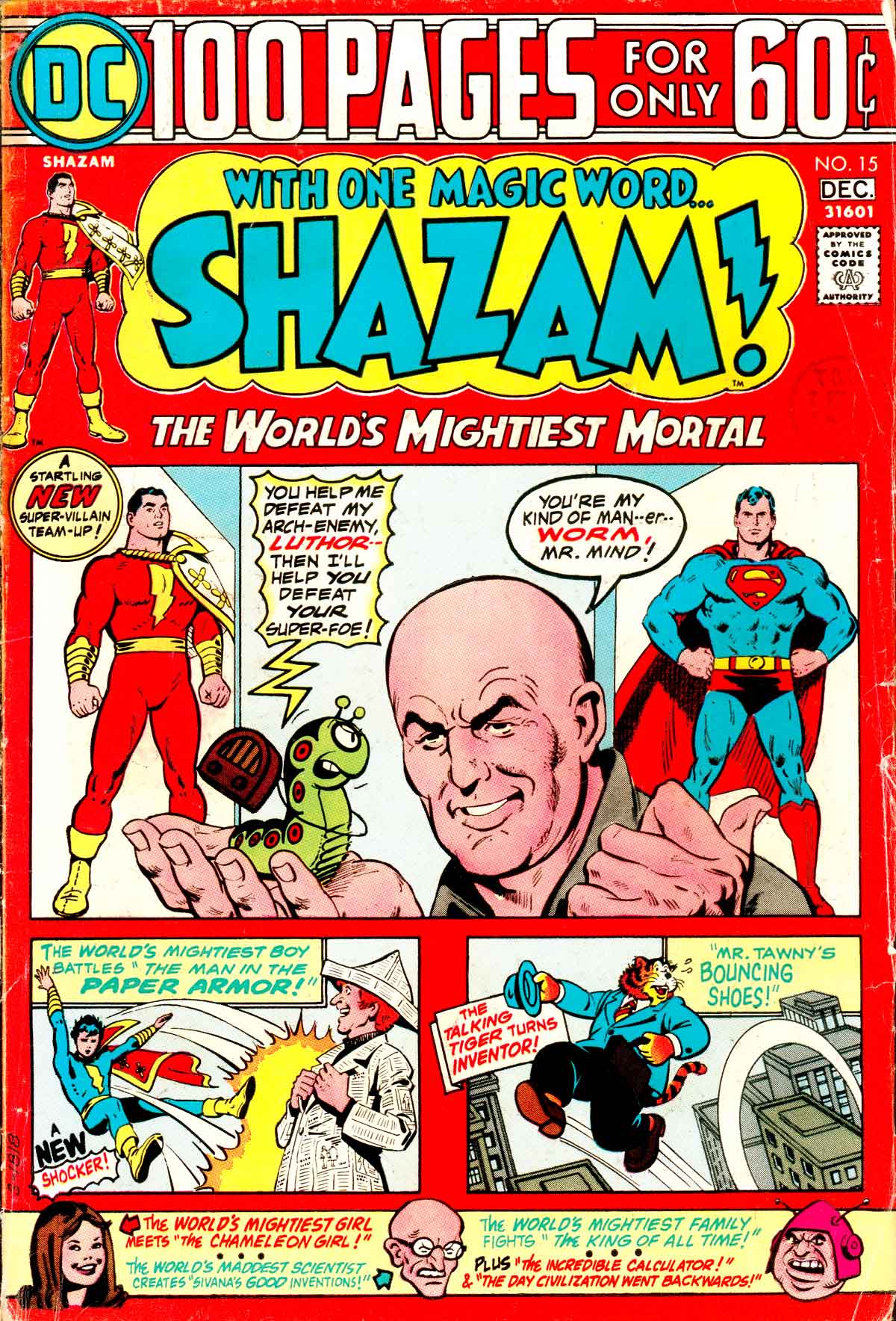 Read online Shazam! (1973) comic -  Issue #15 - 1