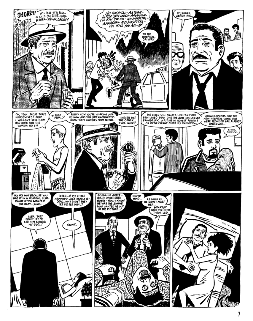 Read online Love and Rockets (1982) comic -  Issue #36 - 9