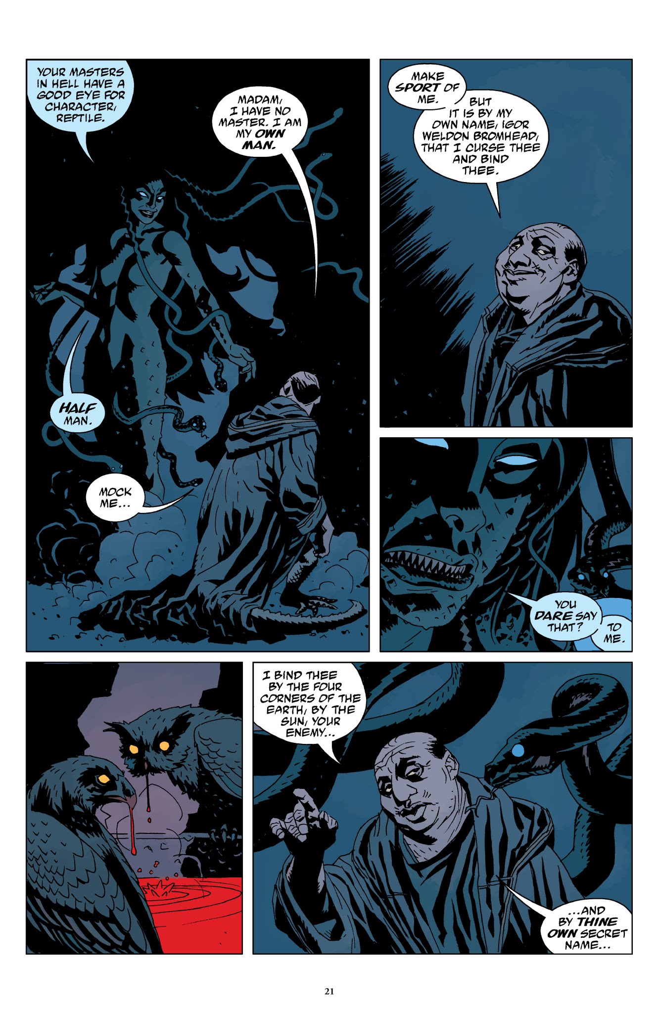 Read online Hellboy Omnibus comic -  Issue # TPB 3 (Part 1) - 22