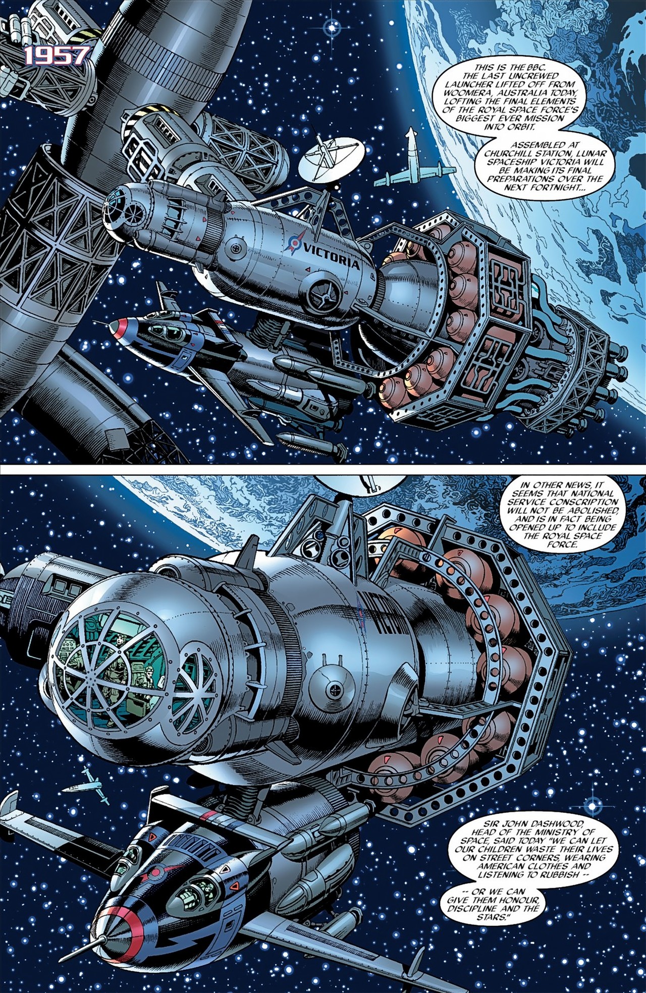 Read online Ministry of Space comic -  Issue # _TPB - 55