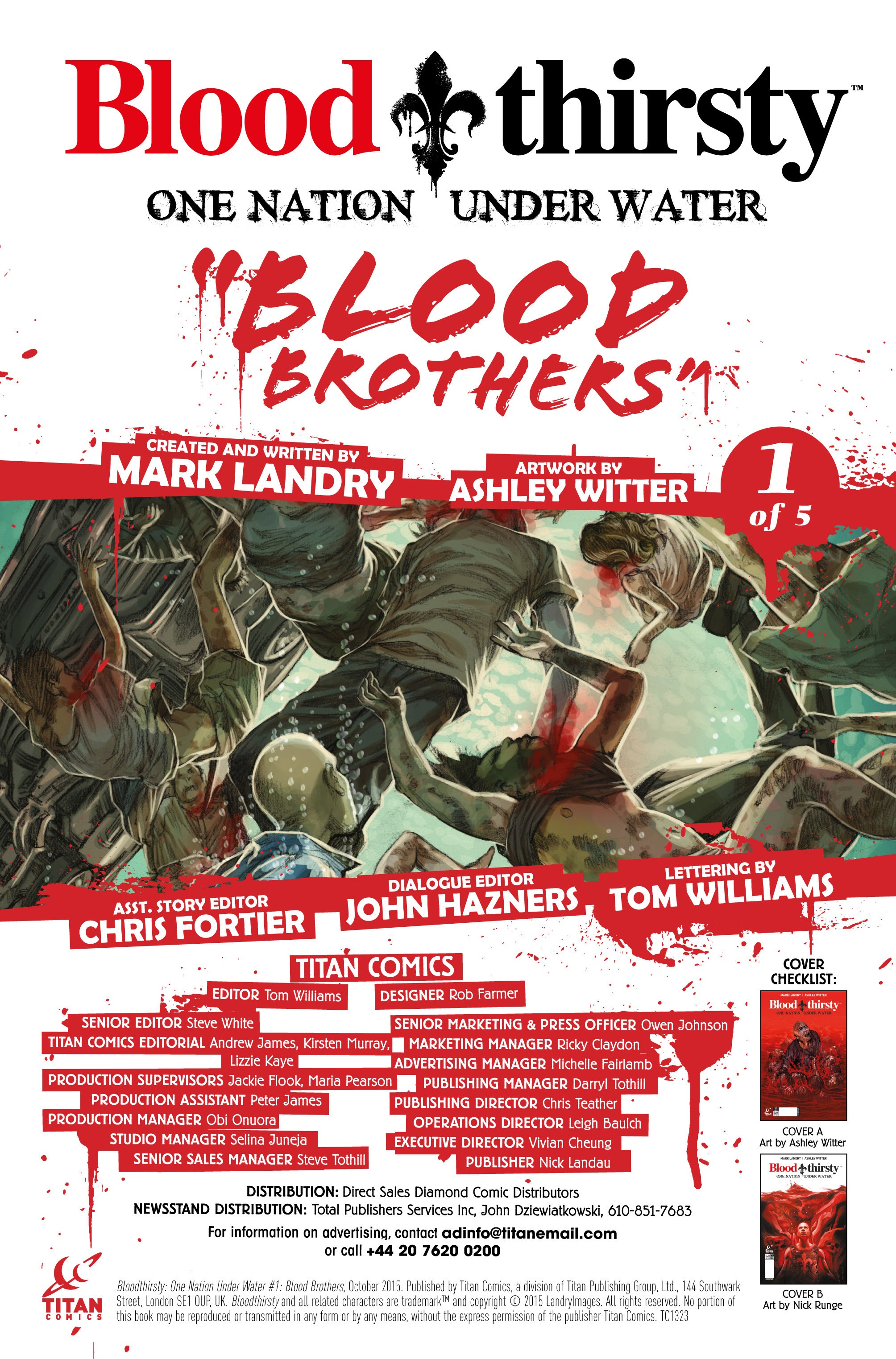 Read online Bloodthirsty: One Nation Under Water comic -  Issue #1 - 2