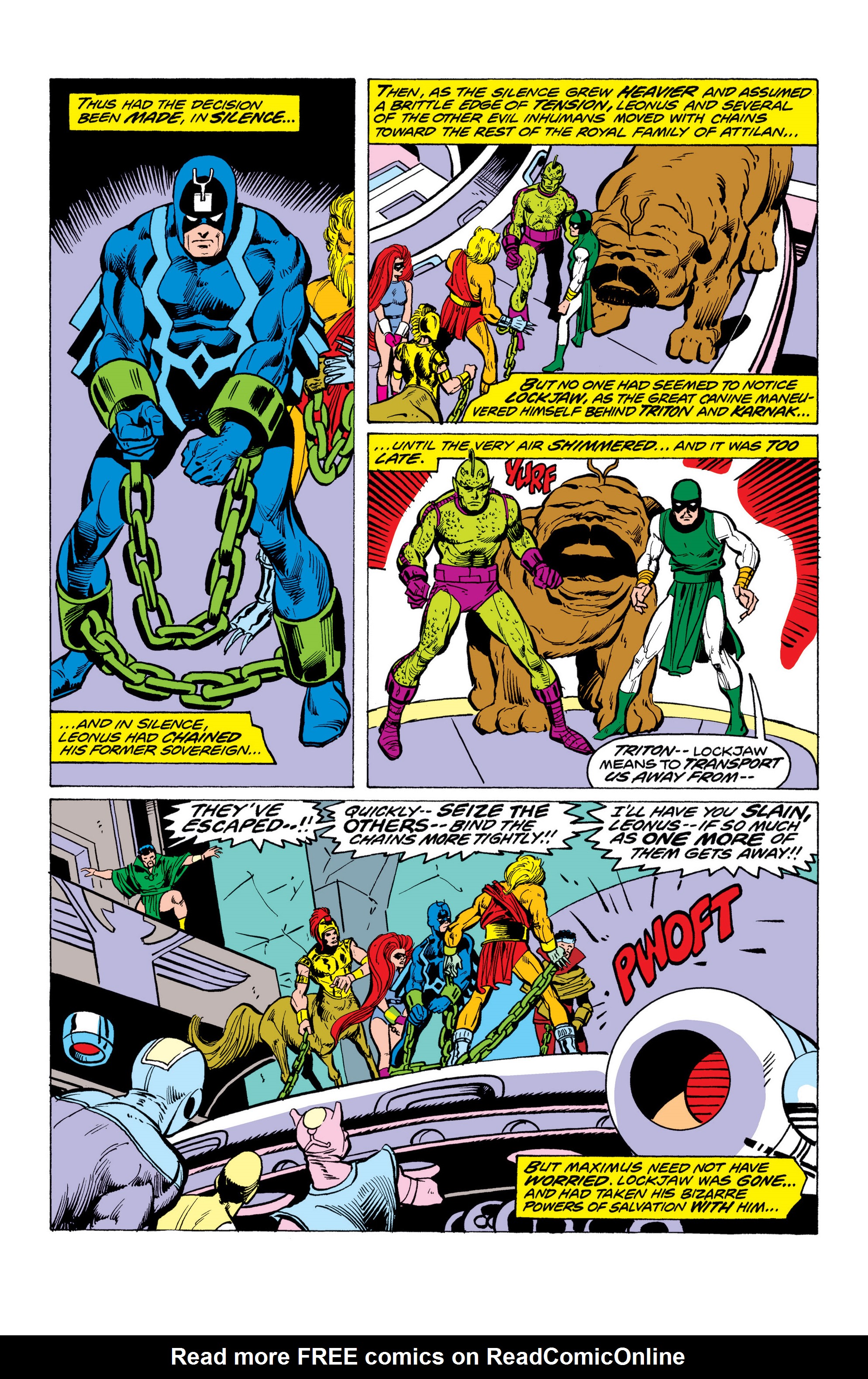 Read online Marvel Masterworks: The Inhumans comic -  Issue # TPB 2 (Part 1) - 89