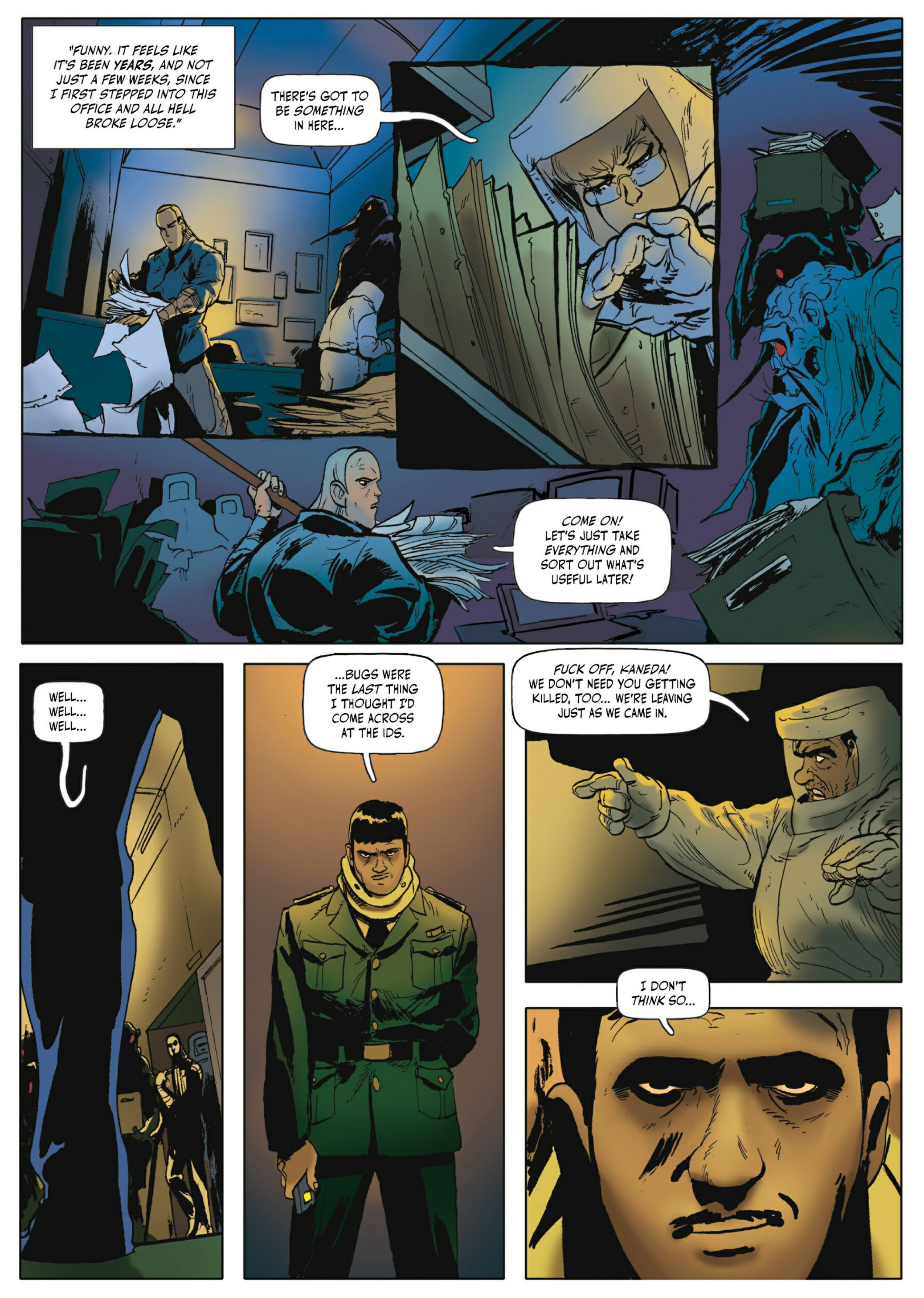 Read online Dengue comic -  Issue #2 - 28