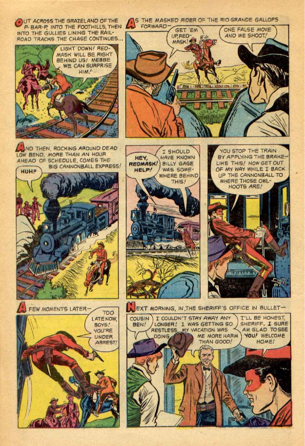 Read online Red Mask (1954) comic -  Issue #54 - 16