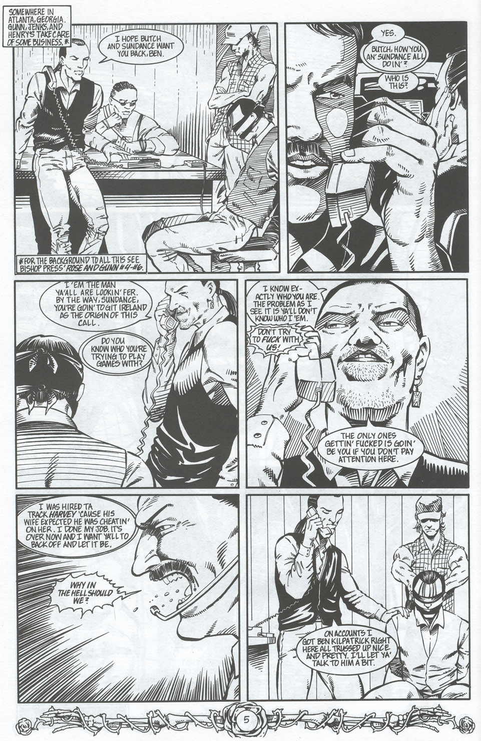 Read online Rose & Gunn comic -  Issue #1 - 12