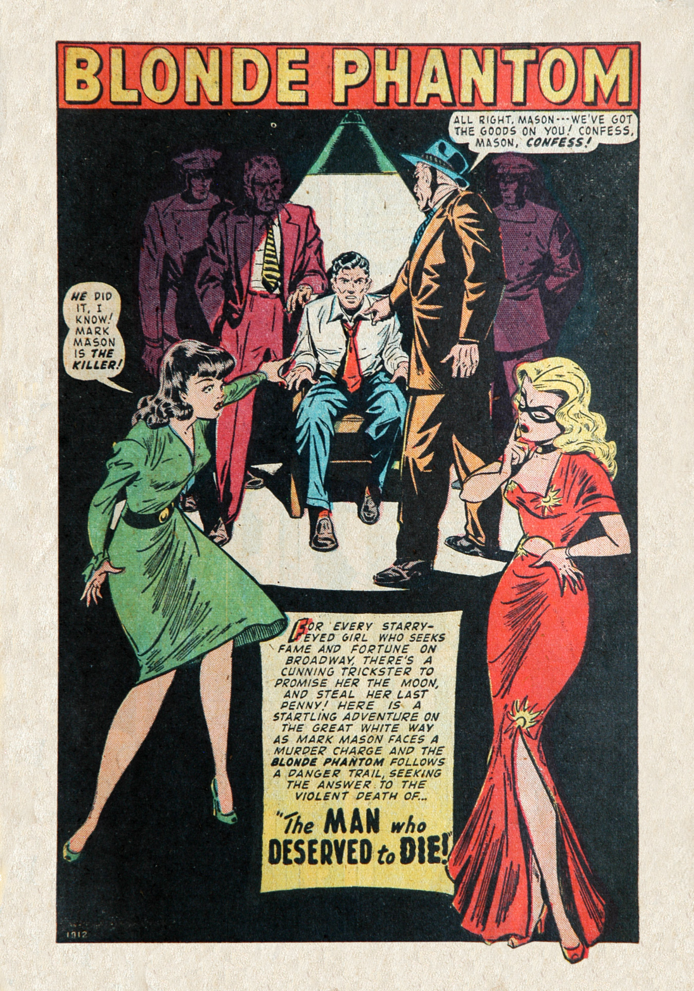 Read online Blonde Phantom Comics comic -  Issue #15 - 3