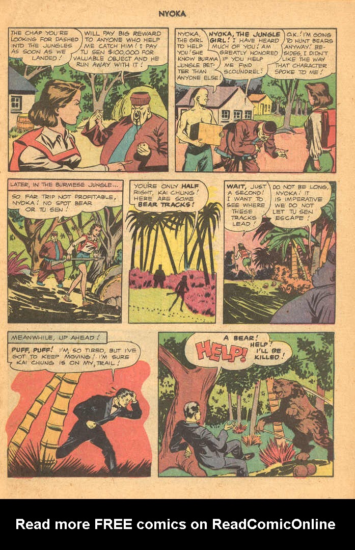 Read online Nyoka the Jungle Girl (1945) comic -  Issue #9 - 27