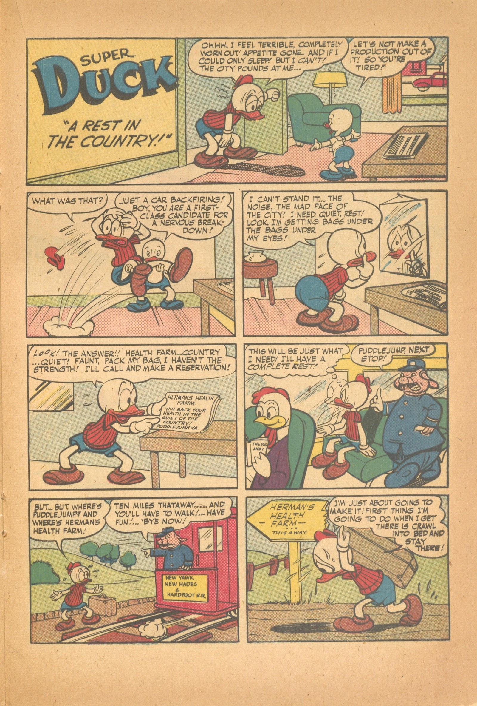 Read online Super Duck Comics comic -  Issue #84 - 21