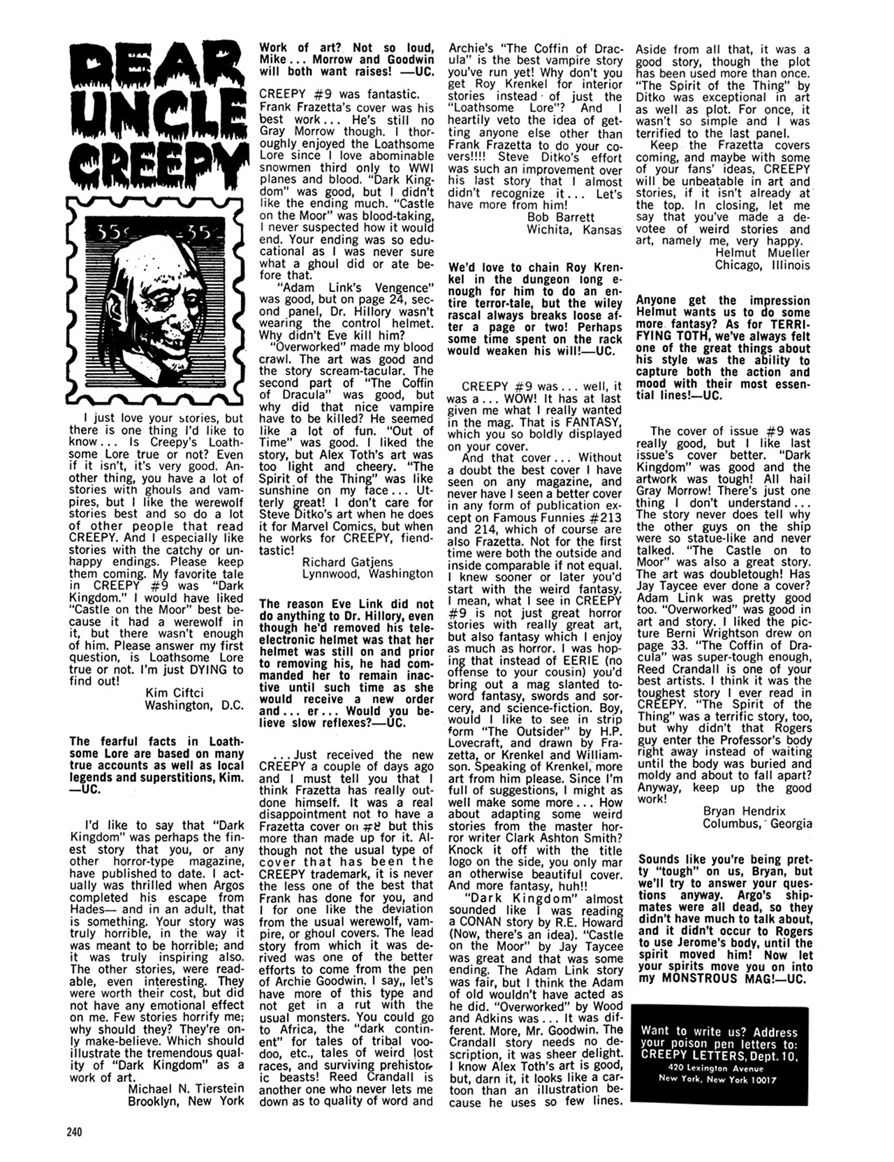 Read online Creepy Archives comic -  Issue # TPB 2 (Part 3) - 43