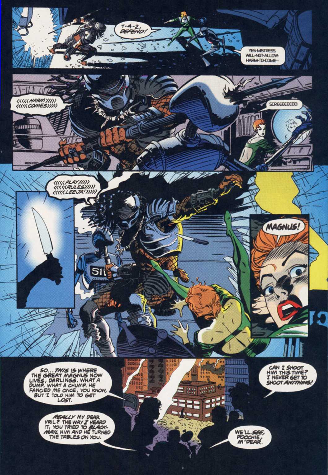 Read online Predator vs. Magnus Robot Fighter comic -  Issue #1 - 20