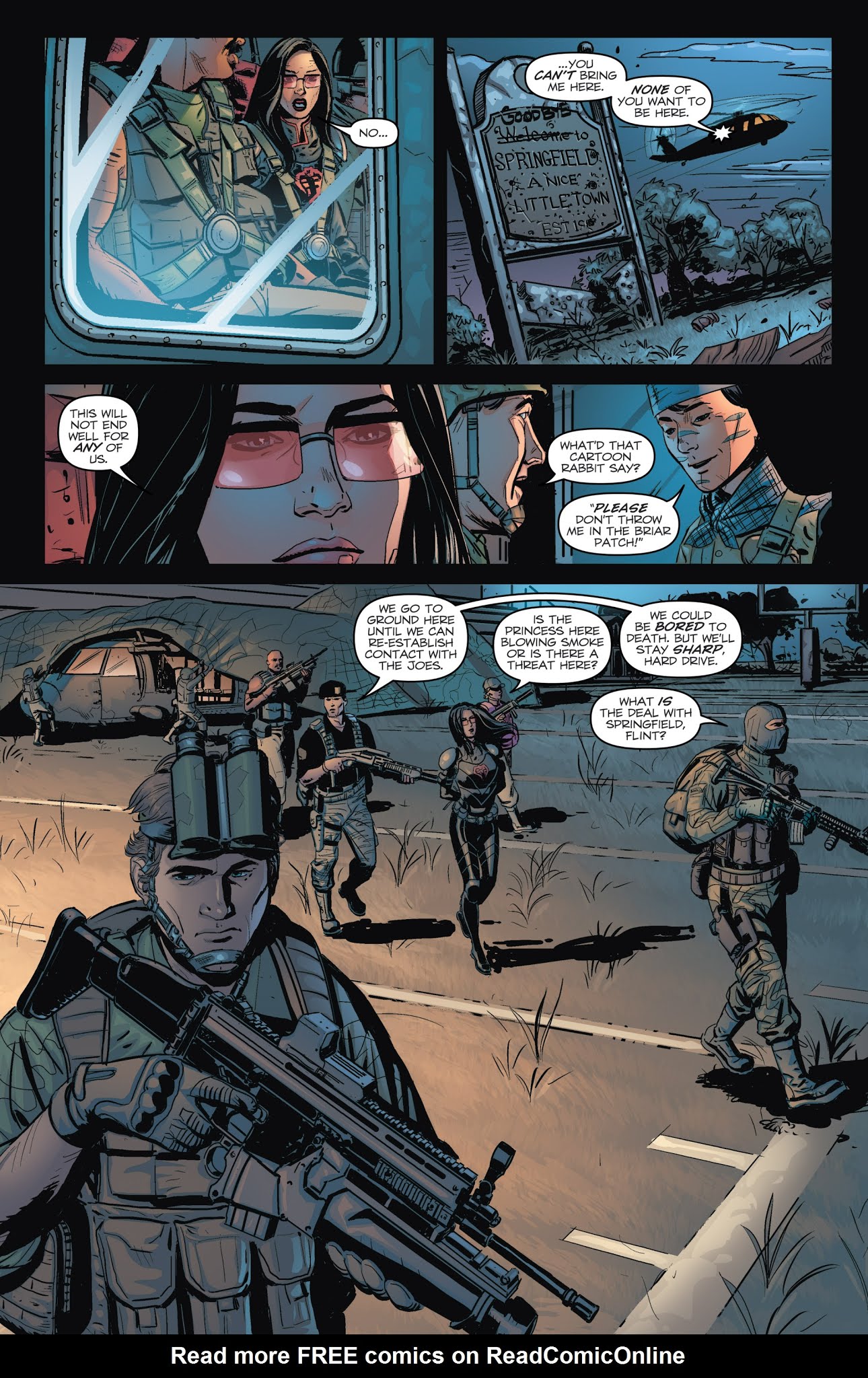 Read online G.I. Joe: The IDW Collection comic -  Issue # TPB 7 - 109