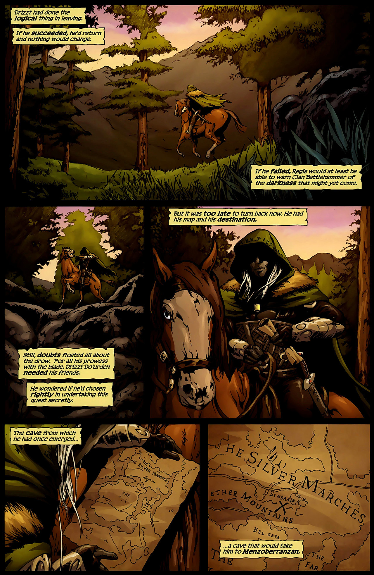 Read online Forgotten Realms: Starless Night comic -  Issue # Full - 10