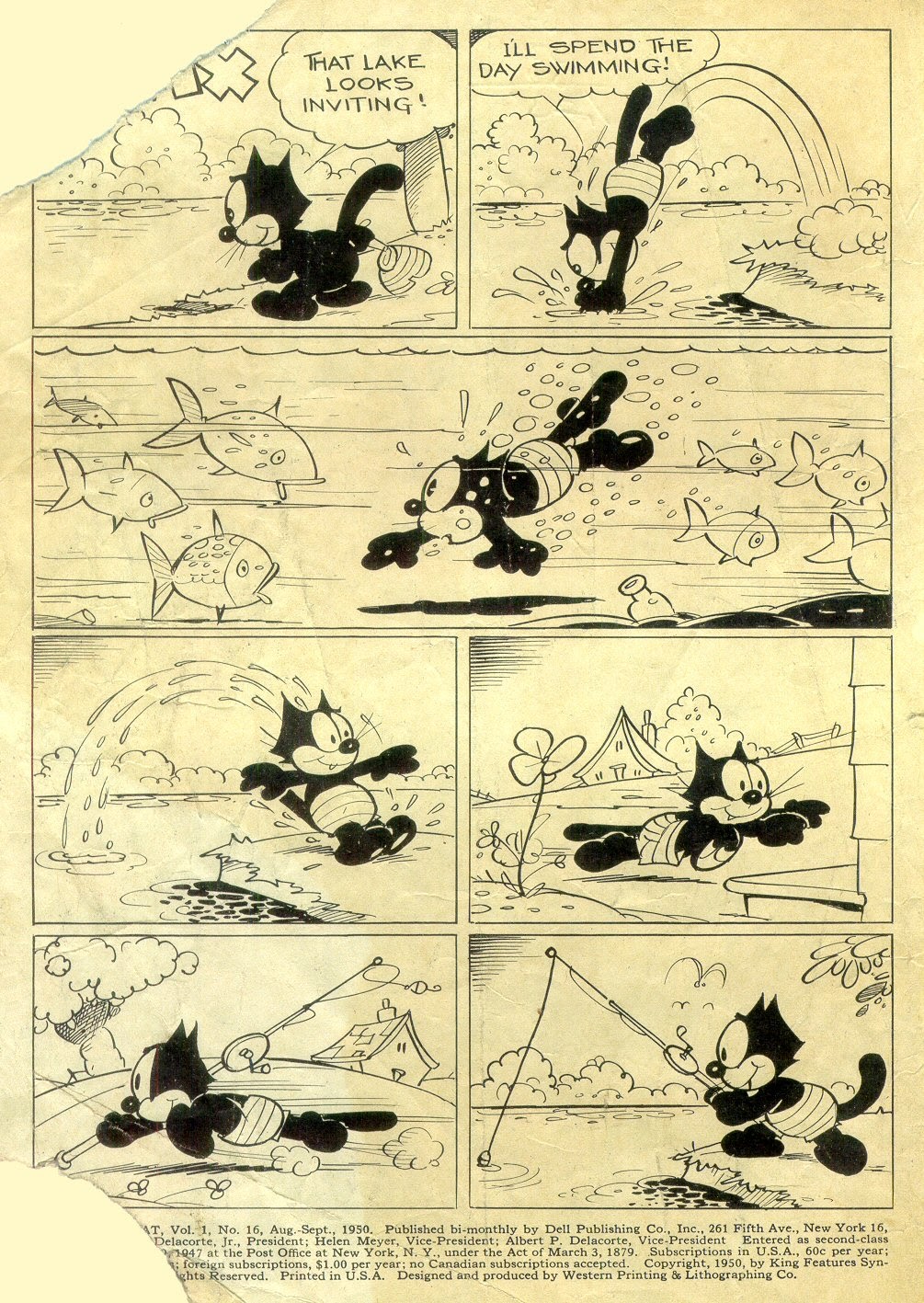 Read online Felix the Cat (1948) comic -  Issue #16 - 3