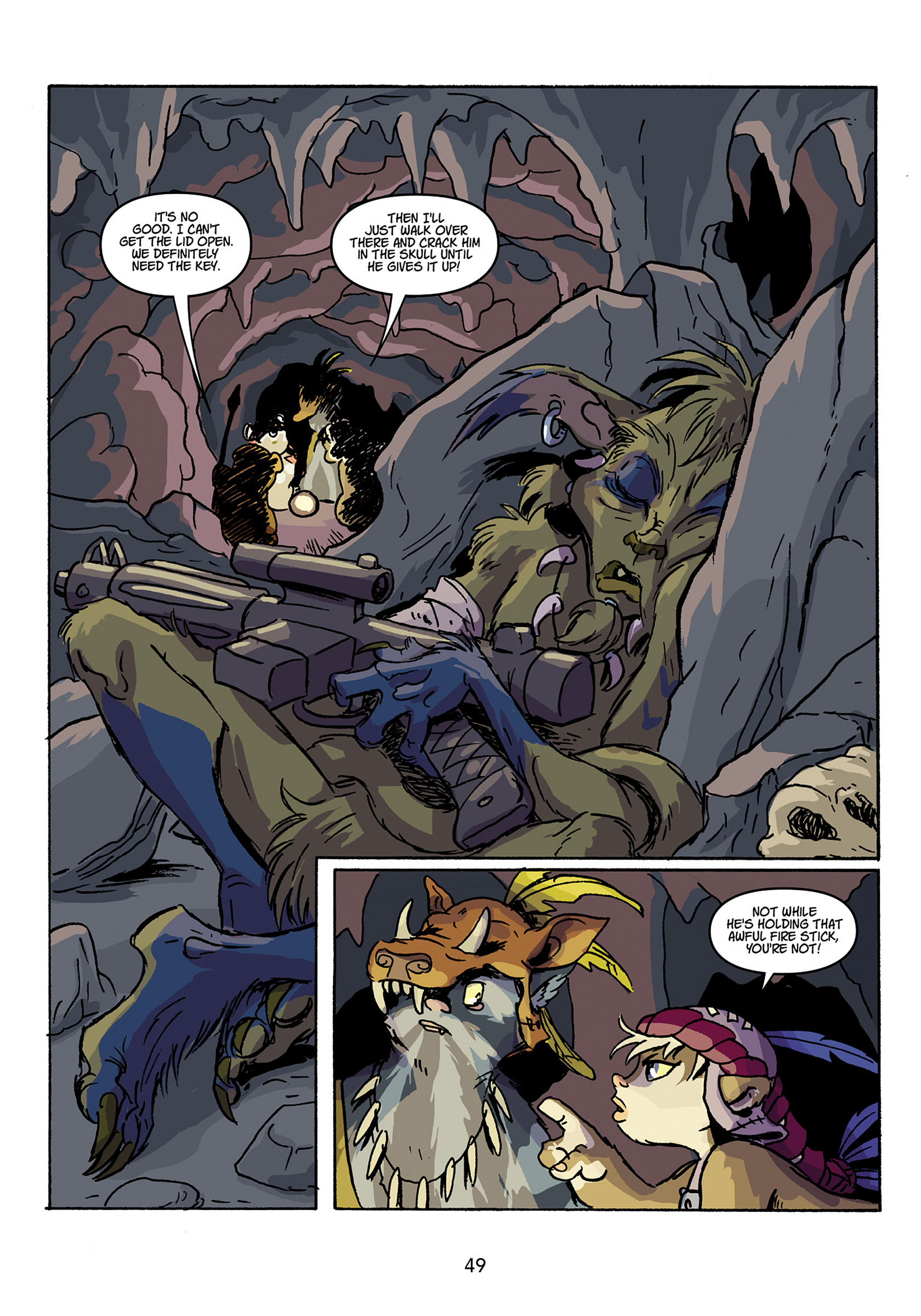 Read online Star Wars: Ewoks - Shadows of Endor comic -  Issue # TPB - 50