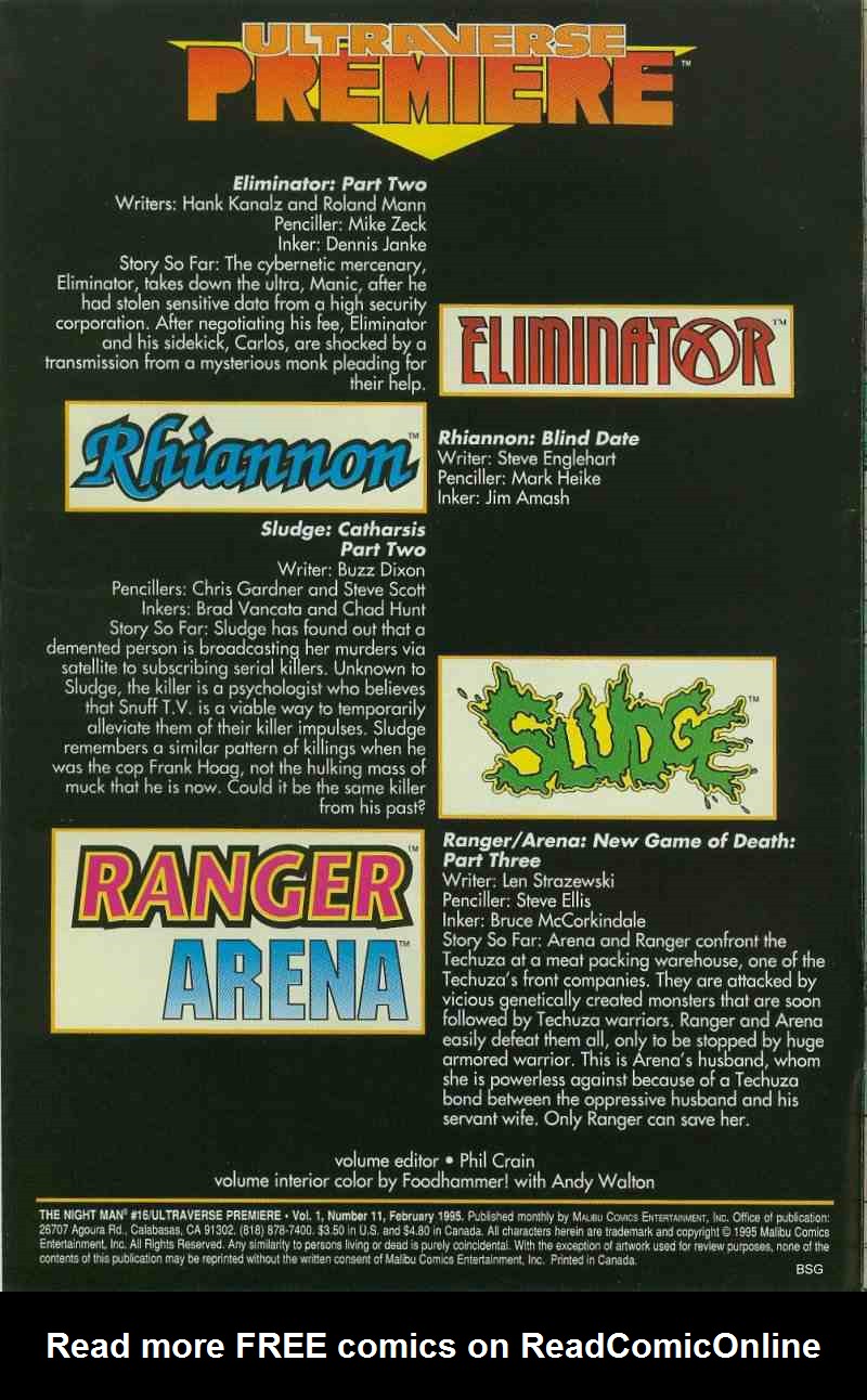 Read online Ultraverse Premiere comic -  Issue #11 - 2