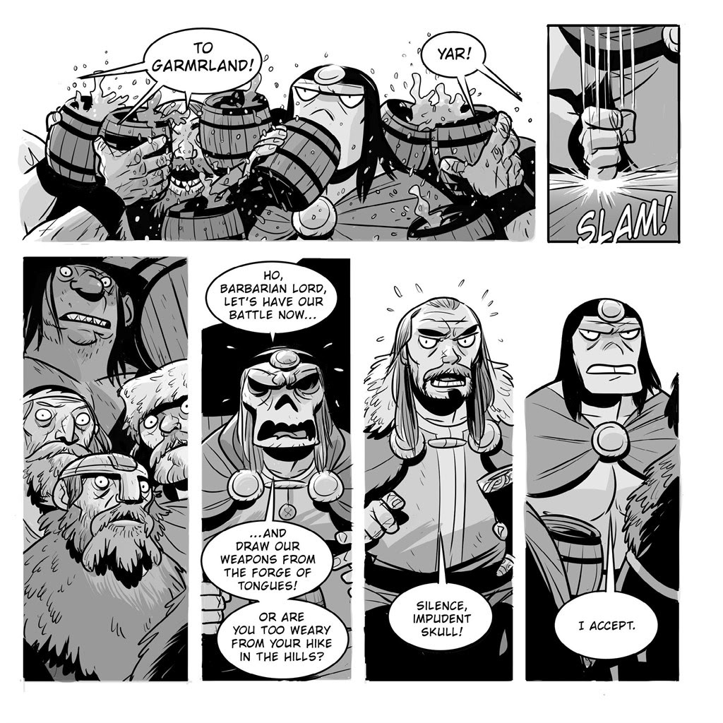 Read online Barbarian Lord comic -  Issue # TPB (Part 2) - 28