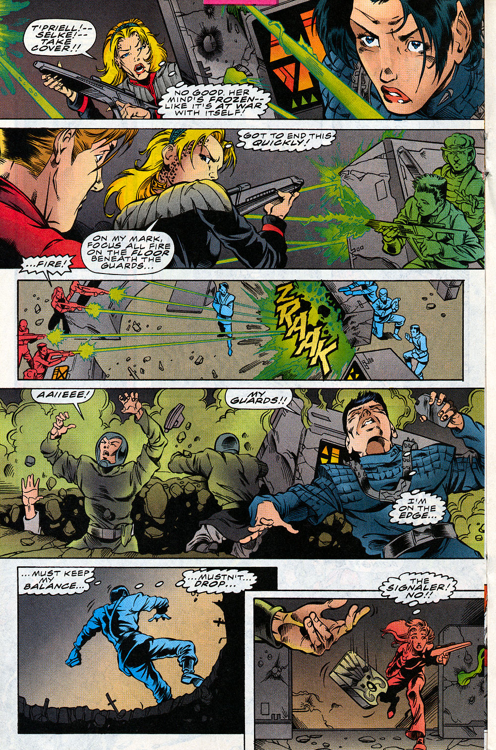 Read online Star Trek: Starfleet Academy (1996) comic -  Issue #16 - 18