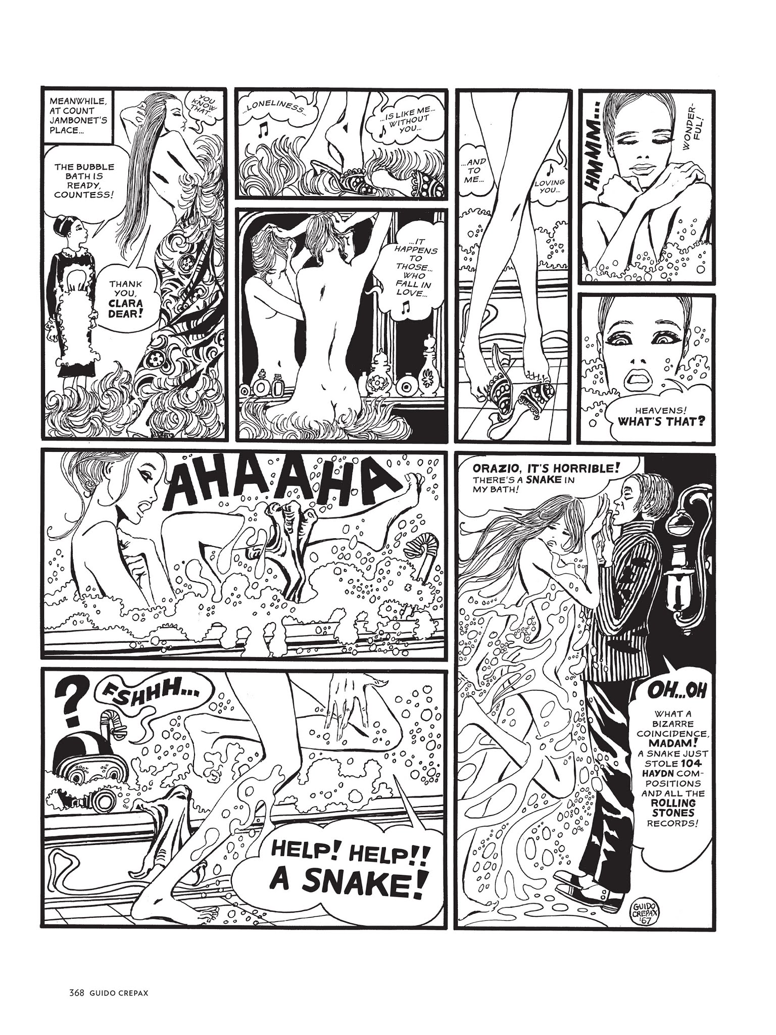 Read online The Complete Crepax comic -  Issue # TPB 2 - 354
