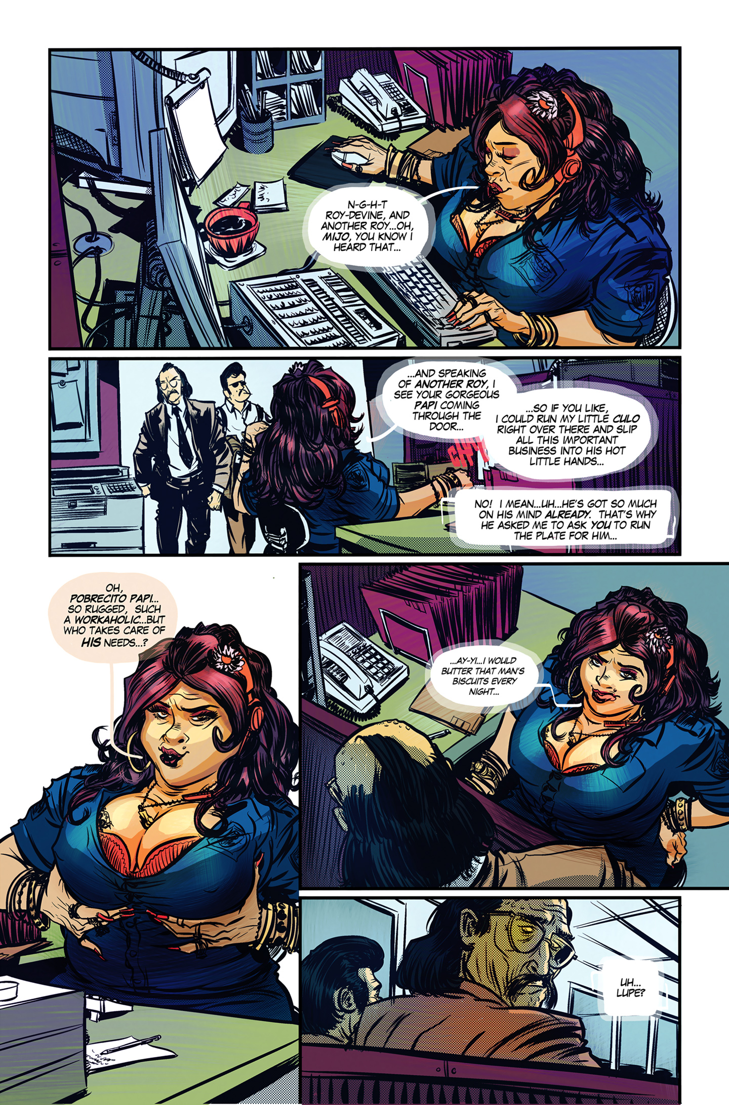 Read online Blue Estate comic -  Issue #8 - 7