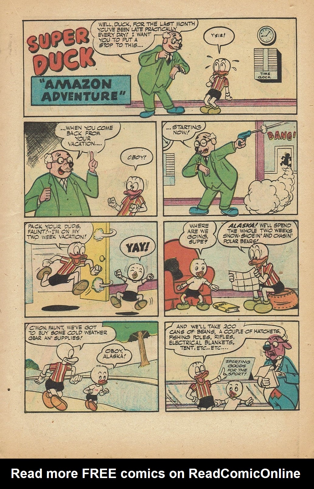 Read online Super Duck Comics comic -  Issue #75 - 13