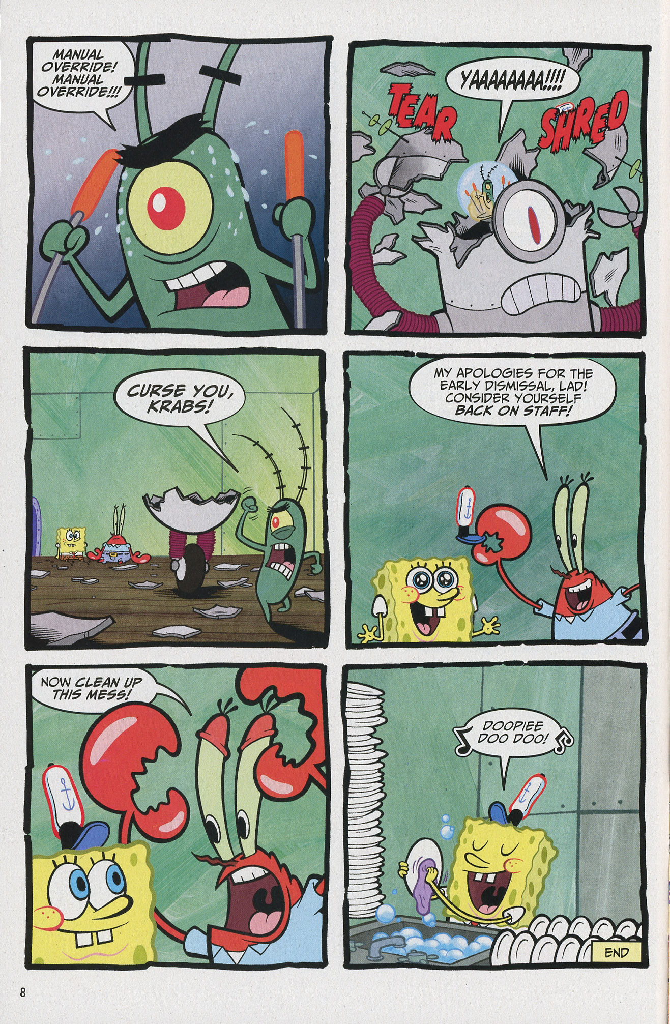 Read online SpongeBob Comics comic -  Issue #4 - 10