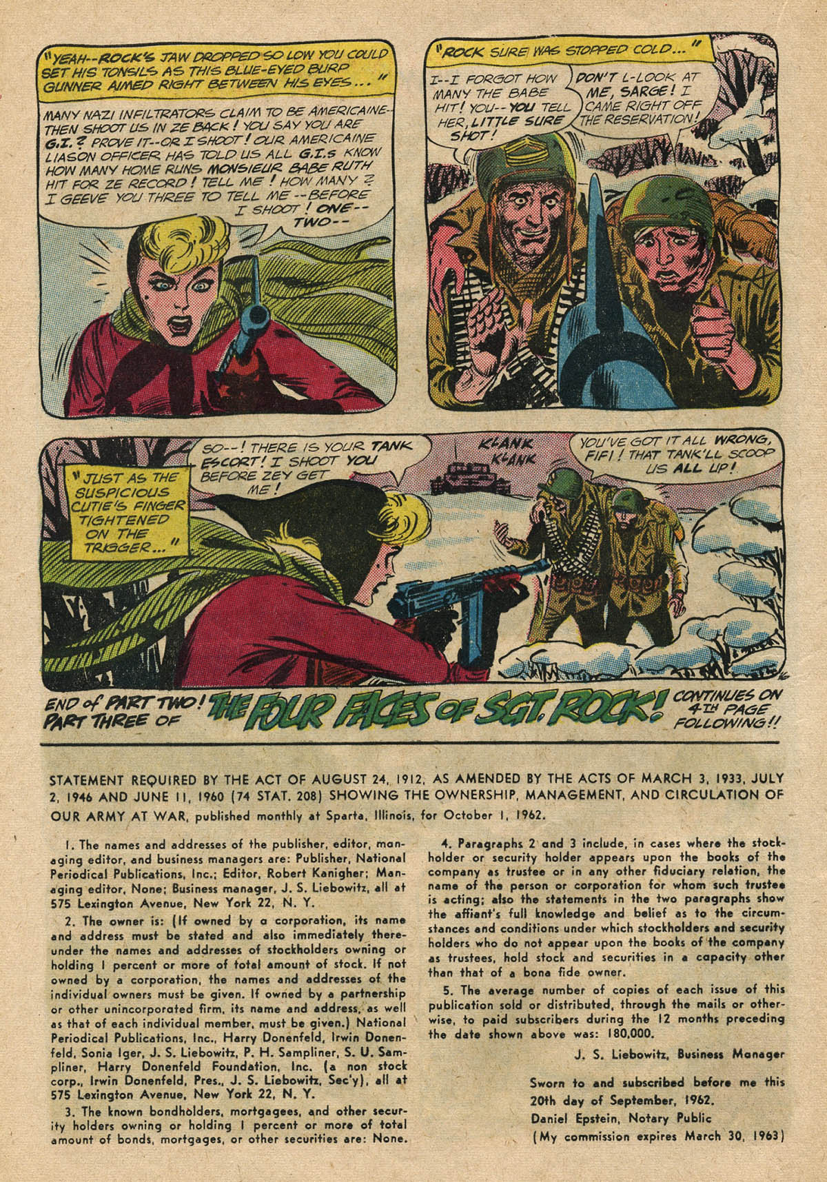 Read online Our Army at War (1952) comic -  Issue #127 - 20