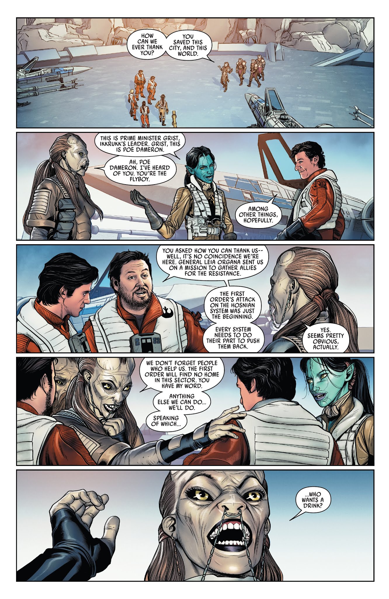 Read online Star Wars: Poe Dameron comic -  Issue #31 - 26