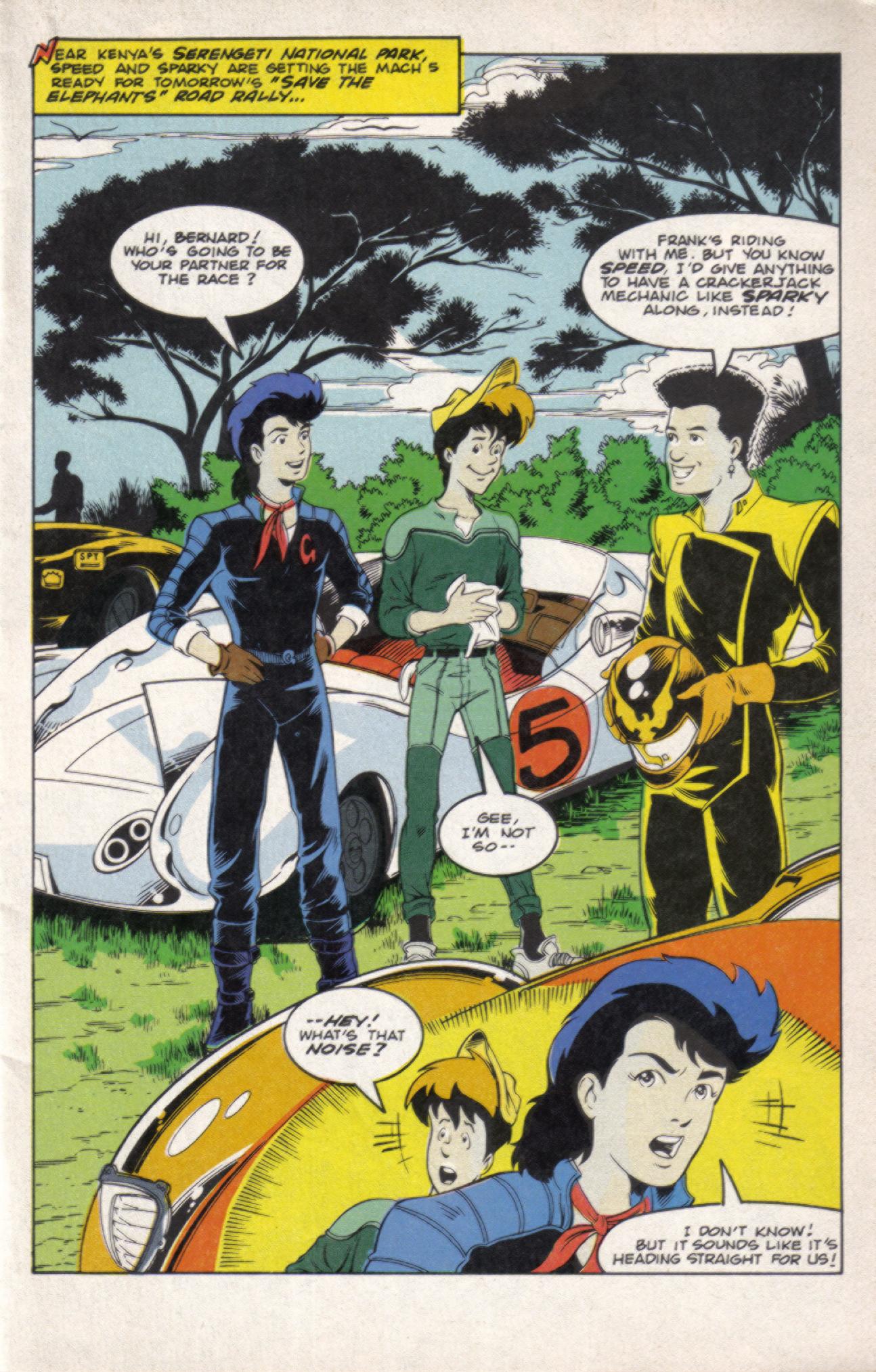 Read online Speed Racer (1987) comic -  Issue #16 - 3