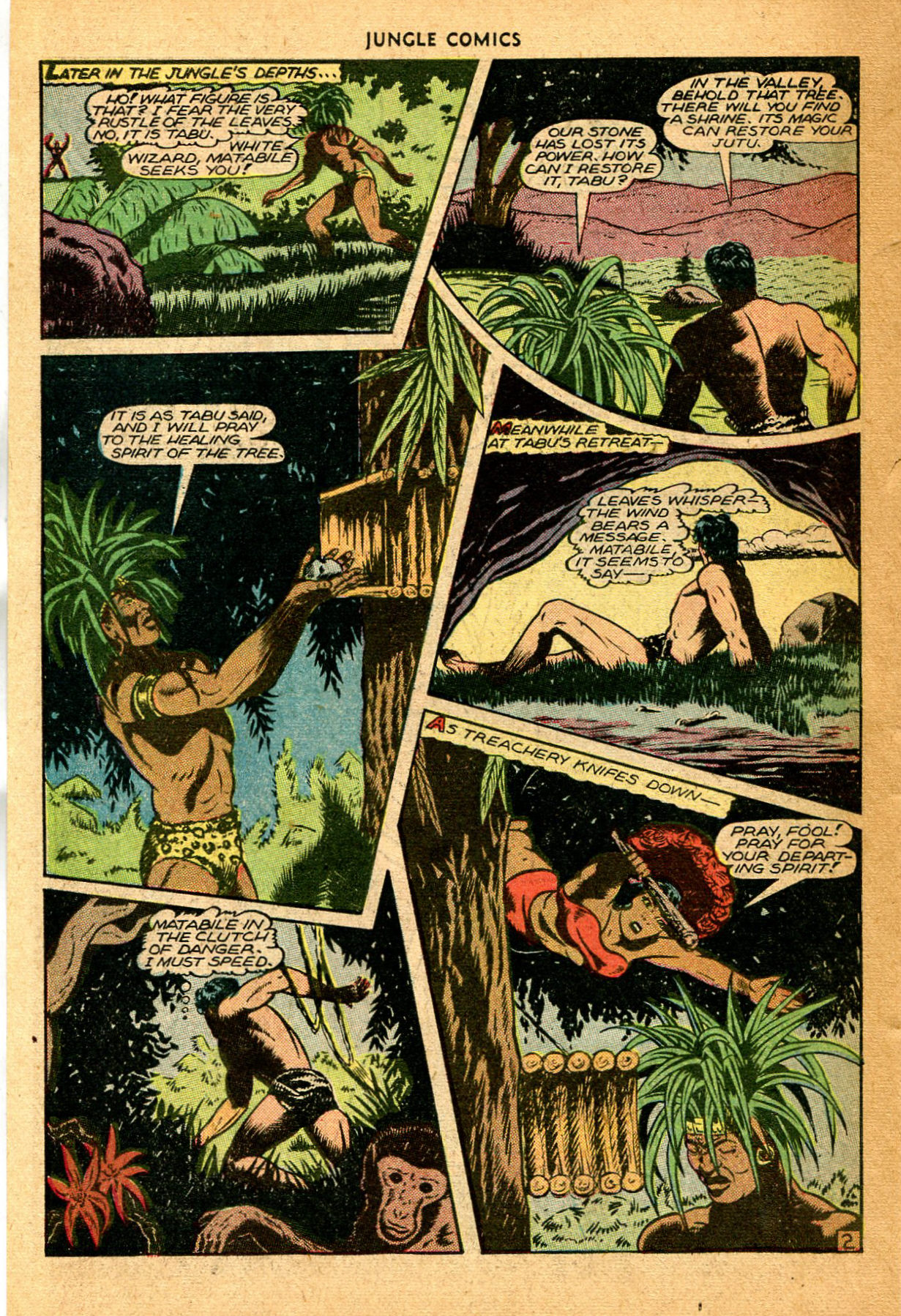 Read online Jungle Comics comic -  Issue #74 - 39