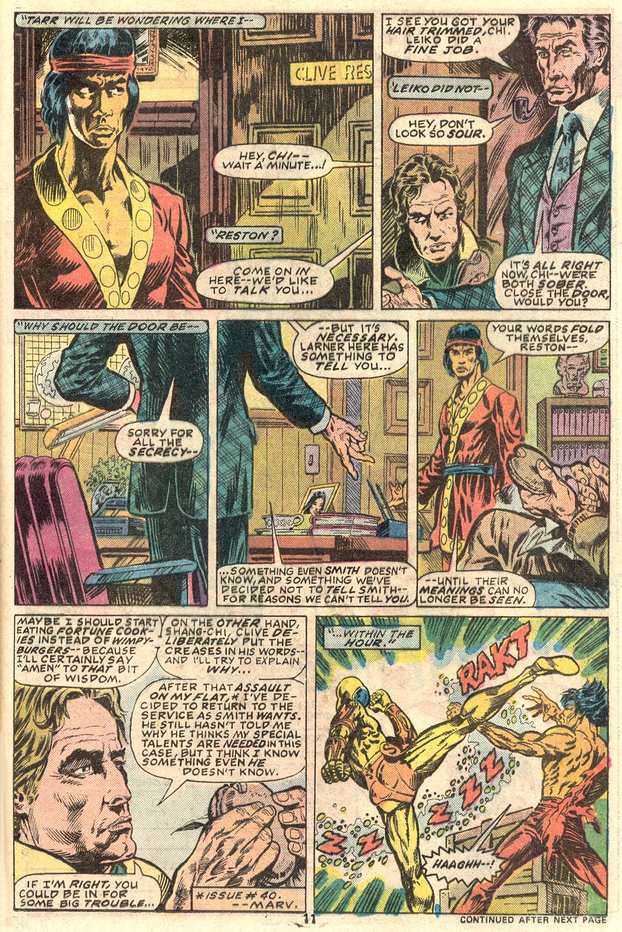 Master of Kung Fu (1974) Issue #42 #27 - English 8