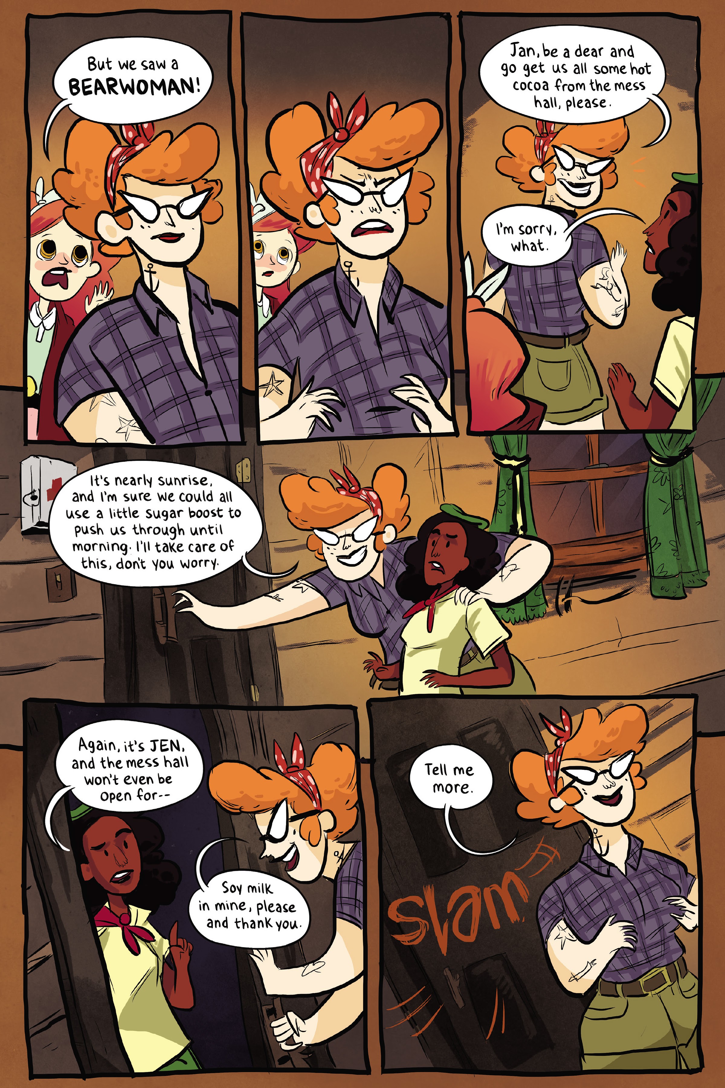Read online Lumberjanes: The Infernal Compass comic -  Issue # TPB - 118