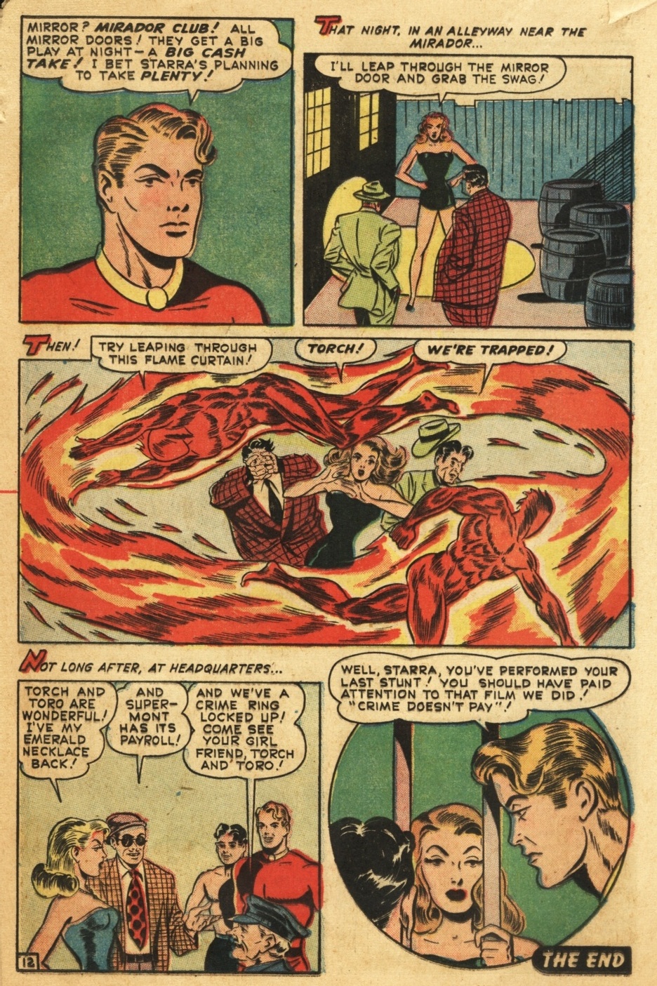 Read online The Human Torch (1940) comic -  Issue #29 - 14