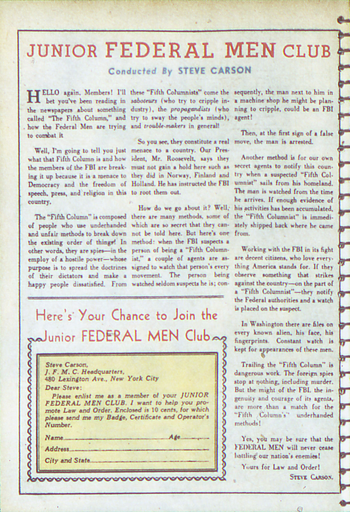 Read online Adventure Comics (1938) comic -  Issue #54 - 31