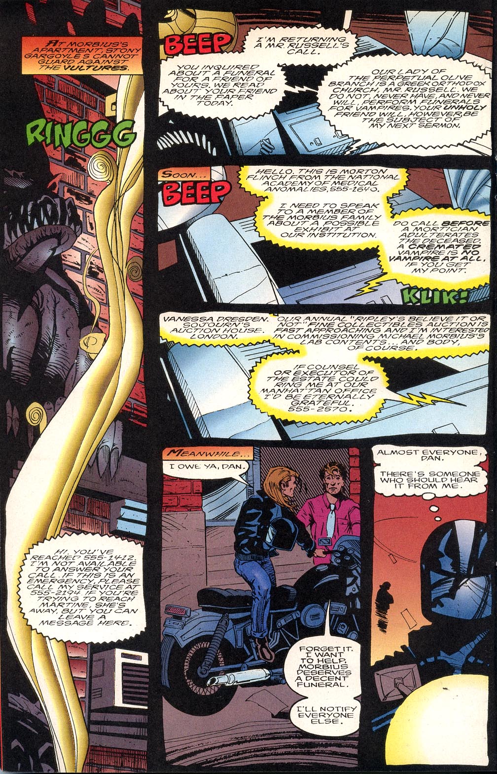 Read online Morbius: The Living Vampire (1992) comic -  Issue #29 - 12