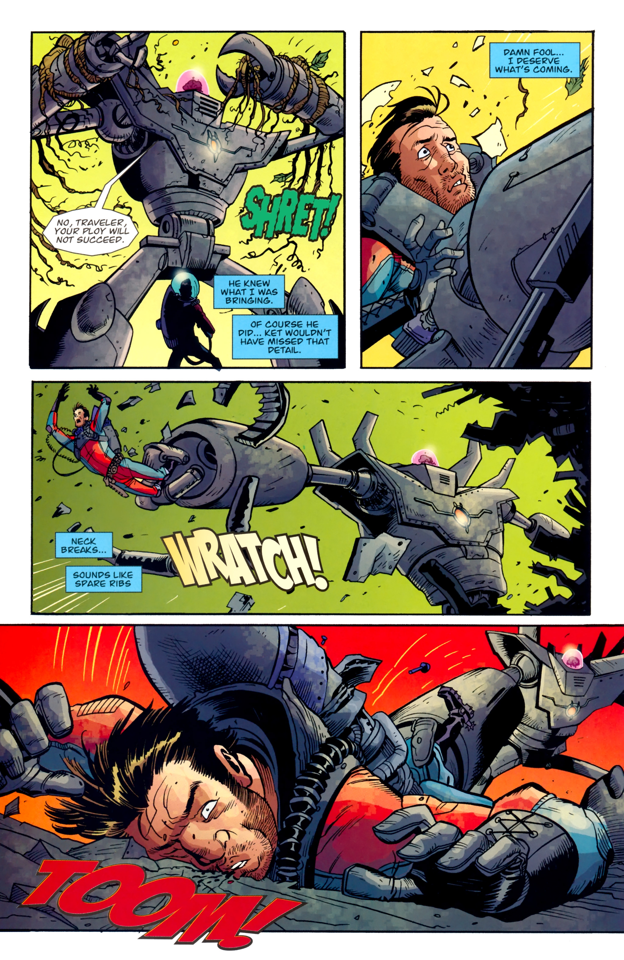 Read online Fear Agent comic -  Issue #4 - 22