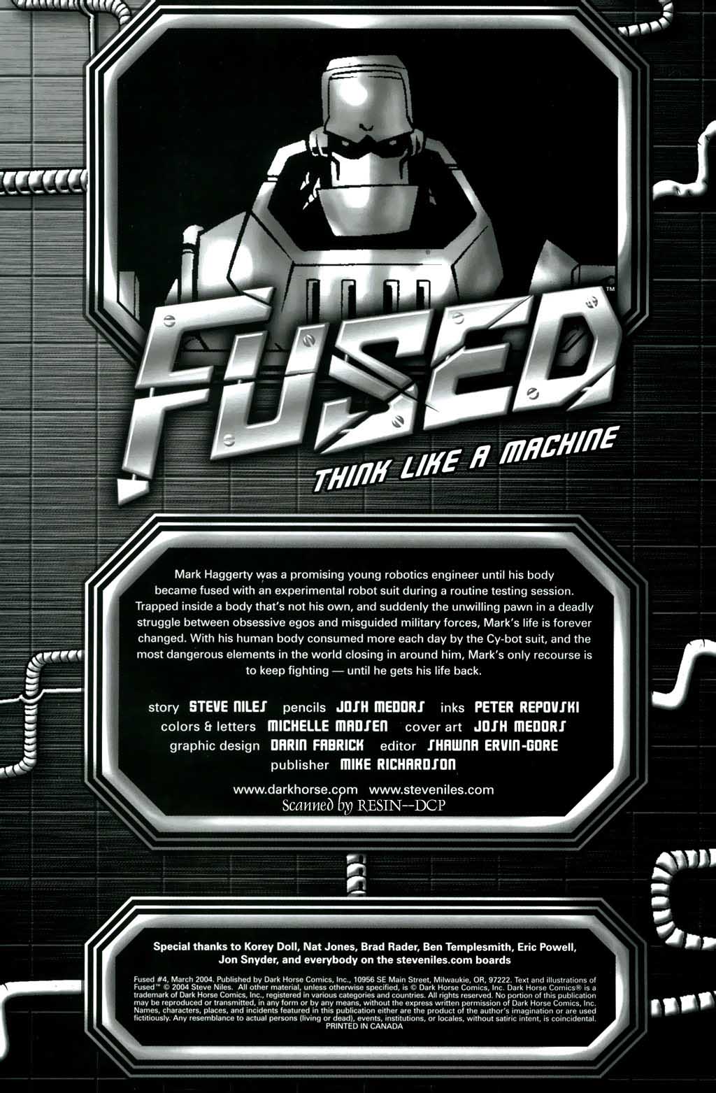 Read online Fused comic -  Issue #4 - 2
