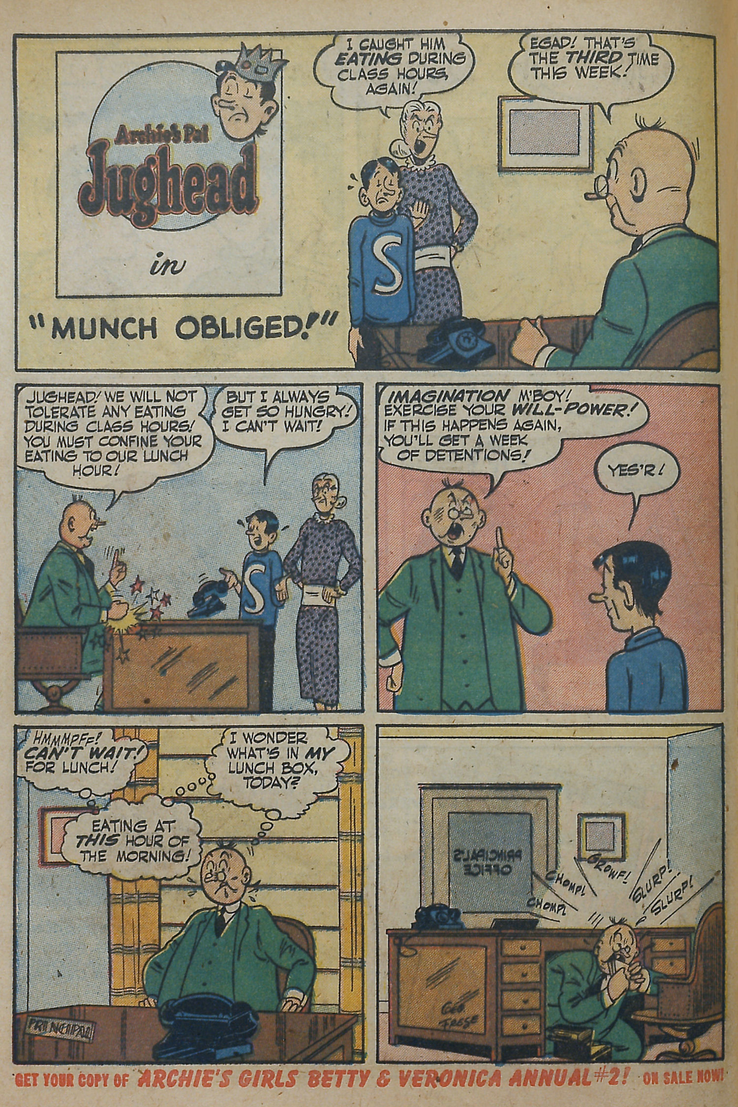 Read online Archie's Pal Jughead Annual comic -  Issue #2 - 85