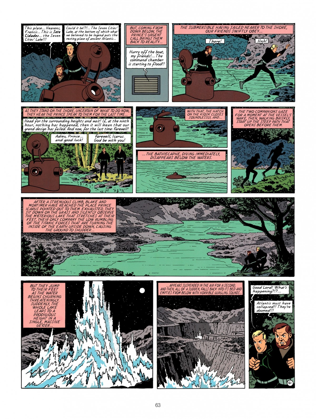 Read online Blake & Mortimer comic -  Issue #12 - 63