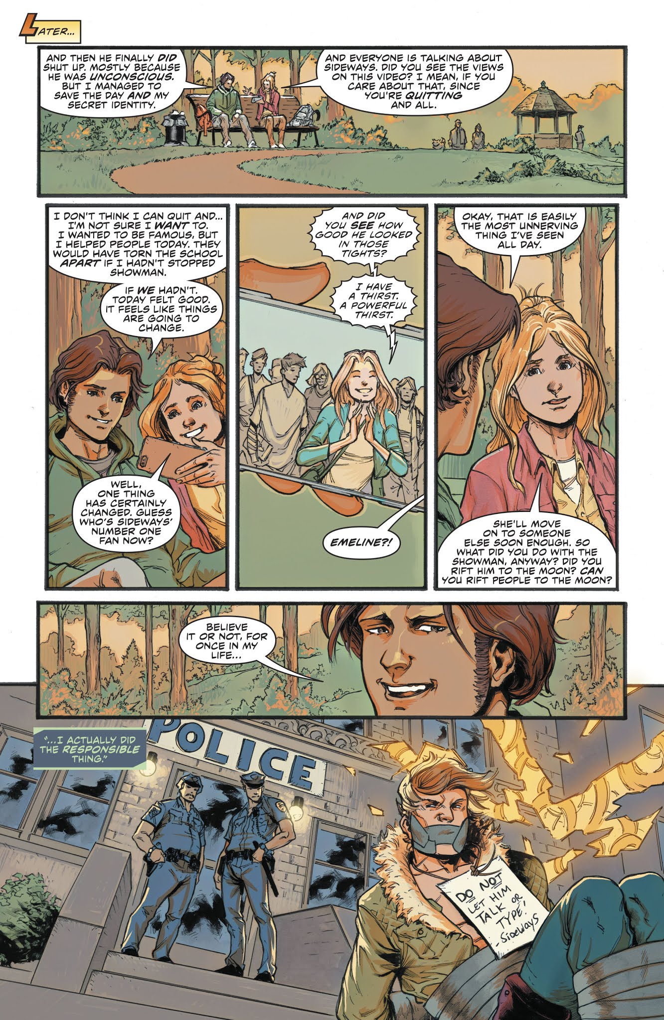 Read online Sideways comic -  Issue #5 - 21