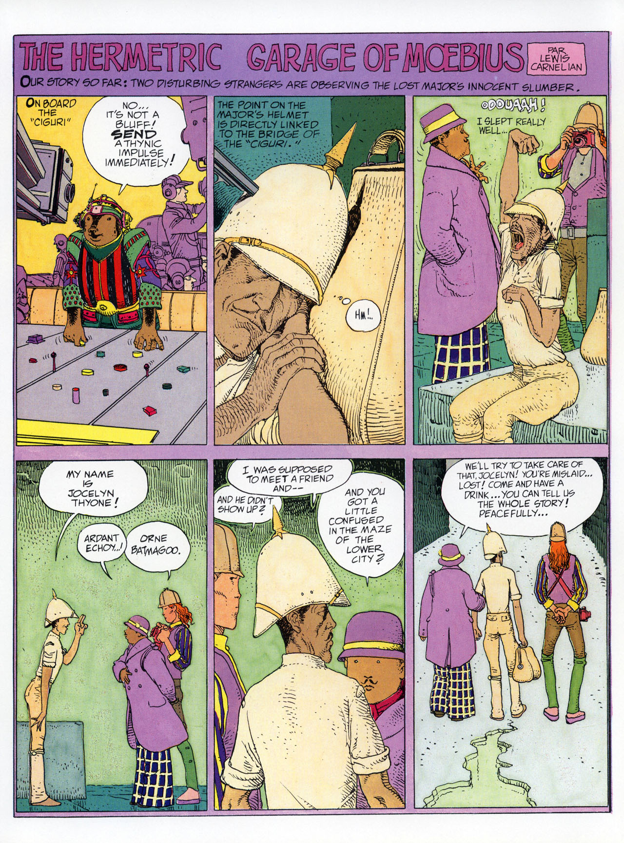Read online Epic Graphic Novel: Moebius comic -  Issue # TPB 3 - 51