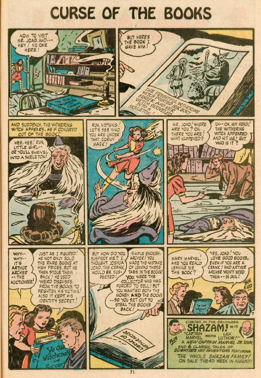 Read online Shazam! (1973) comic -  Issue #14 - 59