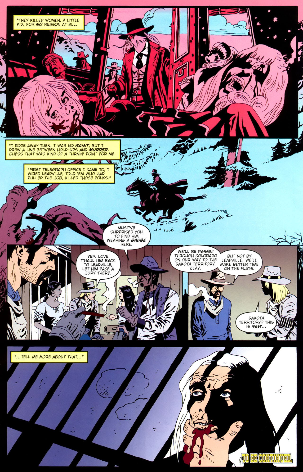 Read online Desperadoes: Buffalo Dreams comic -  Issue #1 - 23